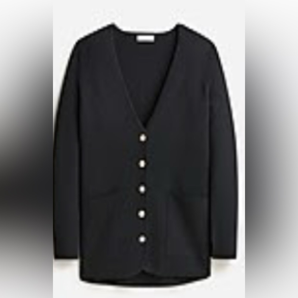 J.Crew Giselle V-Neck Sweater Blazer XL NWOT